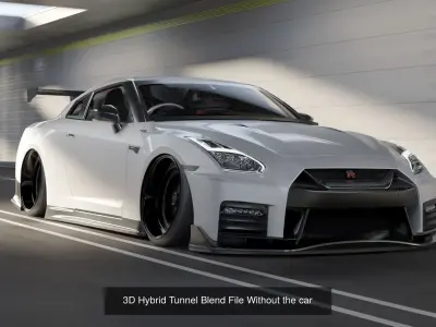 Garages Roads Studios Collection 3D Model Pack by MIRORVERSE