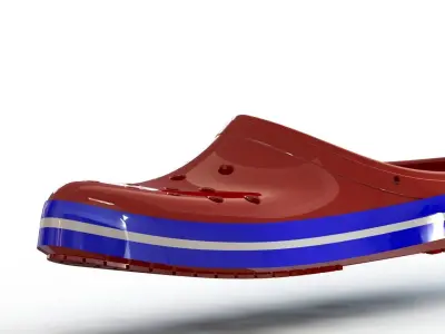 Crocs Shoe - SolidWorks 3D model