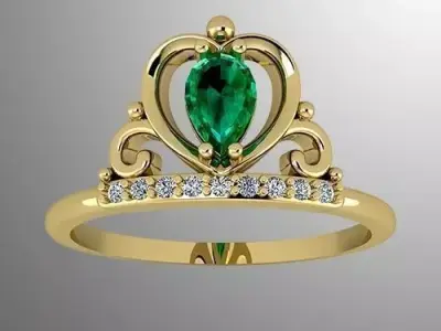 Ring 61 3D print model