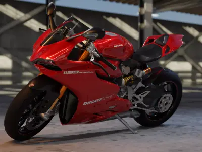 Ducati Panigal V2 3D model