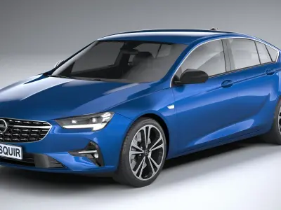 Opel Insignia Grand Sport 2020 3D model