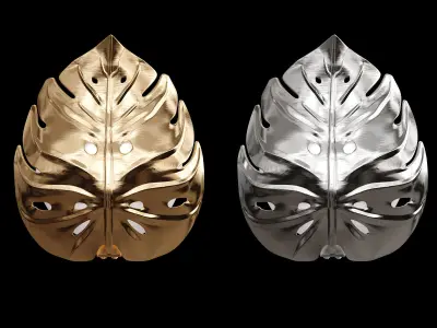 Monstera Leaf 3D model