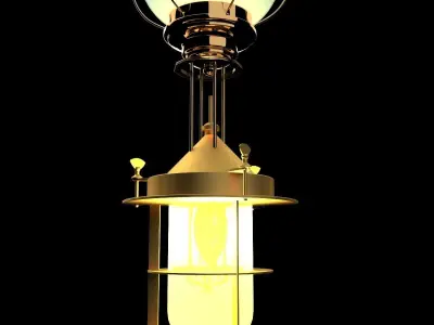 Chinese Red Lantern 3D model