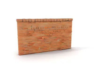 Rustic Brick Wall model pack Texture