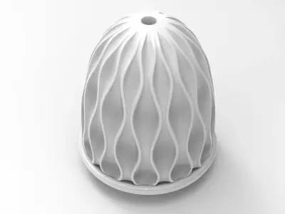 INCENSE BURNER DECORATIVE 3D print model