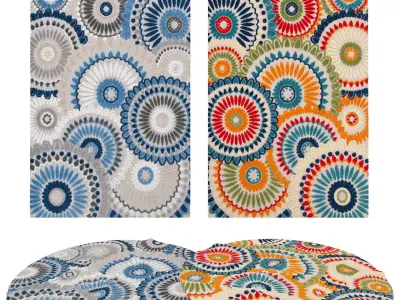 Rugs No 421 Low-poly 3D model