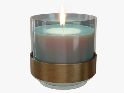 Candle Collection 3D model