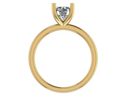 5 size single solitaire collection  3D print model