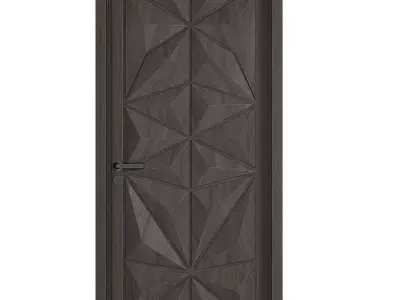 Entrance door set253 3D model