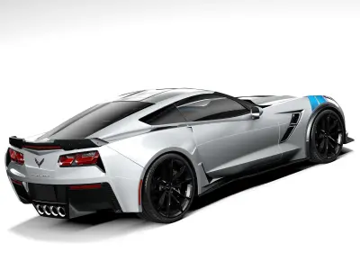 Chevrolet Corvette Grand Sport 2017 3D model