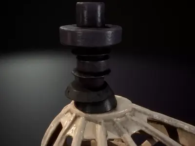 building 8 Low-poly 3D model