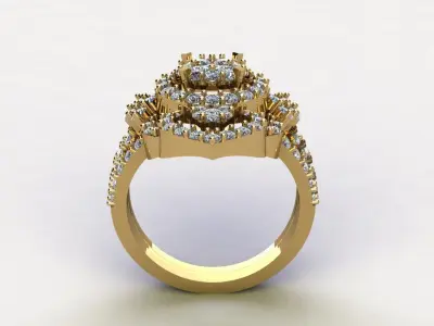 Women ring 2020 modeling pop star R83 3D model