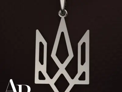 Ukrainian Trident 3D print model