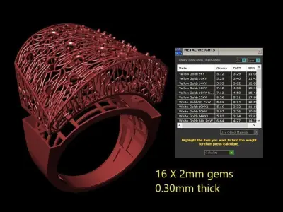 Fusion Ring  3D print model