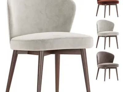 Fargo dining chair 3D model