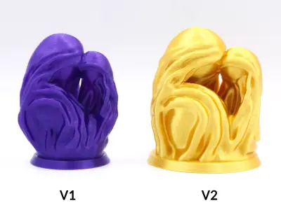 Abstract Mother and Child 3D print model