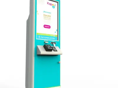 Vending machine for outdoors Free 3D model