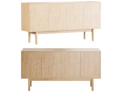 Ercol Amalfi Sideboard 3D model