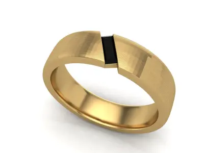 Brushed band Free 3D print model