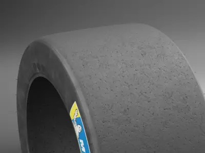 Michelin Pilot Sport GT low poly Low-poly 3D model