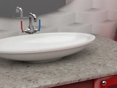 Bathroom 5  3D model