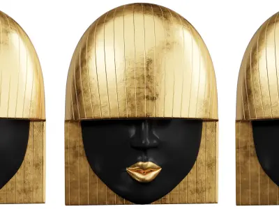 Panel Fashion Face Wall Tiles Phillips Collection 3D model