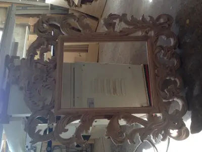 Frame-002 antique ornate frame 3D model