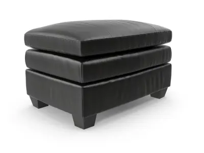 Ottoman v1 Low-poly 3D model