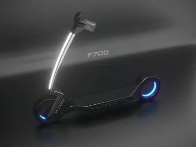 scooter F700 3D model