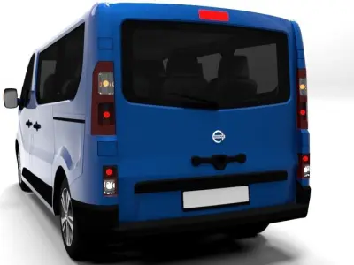 NISSAN NV300 2022 Low-poly 3D model