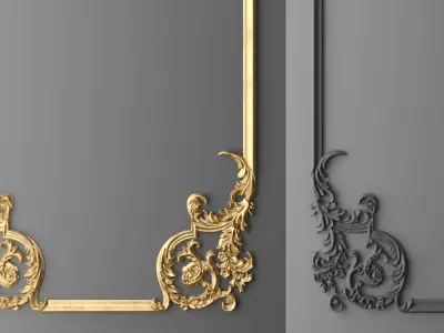 Frame molding 1 3D model