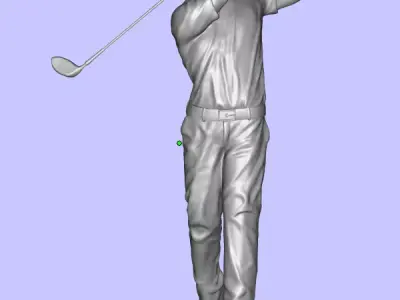 GOLFER MOMENTO 3D print model