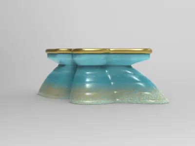 Nolan Center Table Low-poly 3D model