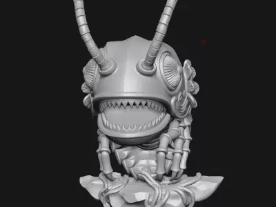 Shrimp 3D print model