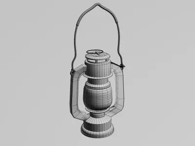 Old lantern Game Assets item12 3D model