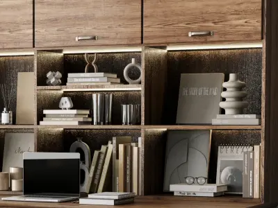 Boss Desk Classic - Office Furniture 41 3D model