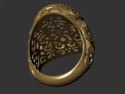 Mens ring  3D print model
