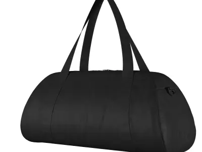 Nike Gym Club Training Duffel Bag Black 3D model