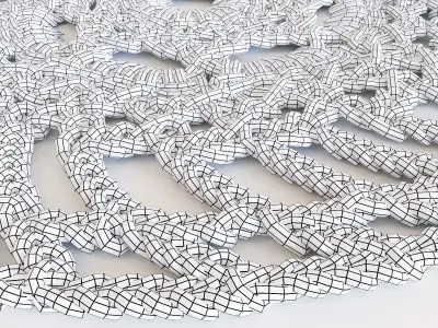 Carpet hand made  3D model