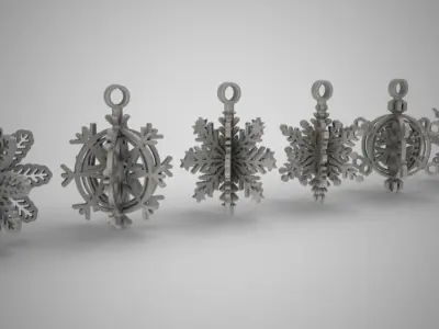 Christmas Ornaments 3D print model