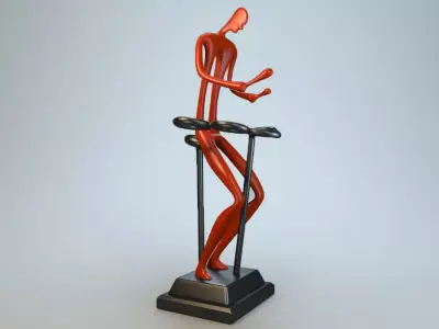 Sculpture Drummer 3D model