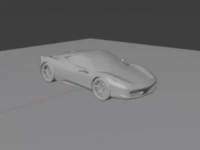Ferrari 458 Italia 3D model