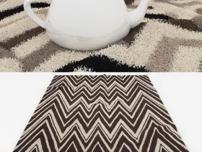 Rugs No 491 Low-poly 3D model