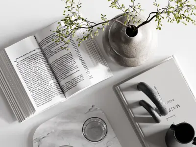 Decorative set14 3D model