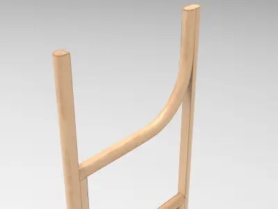 Gigo Home Ladder Low-poly 3D model