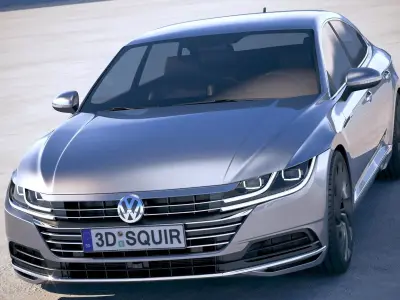 Volkswagen Arteon 2018  3D model