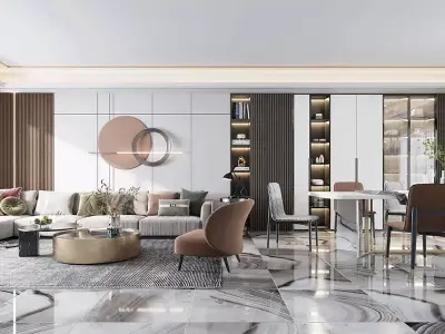 Luxury apartment 30 3D model