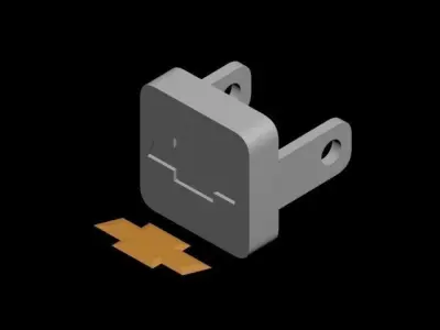 Zaglushka farkop CHEVROLET 3D print model