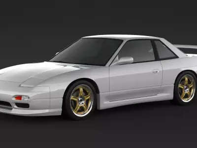Nissan Silvia S13 Onevia 3D model