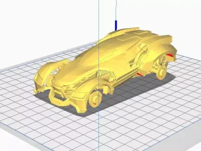 ROCKET LEAGUE X-devil Mk2 3D print model